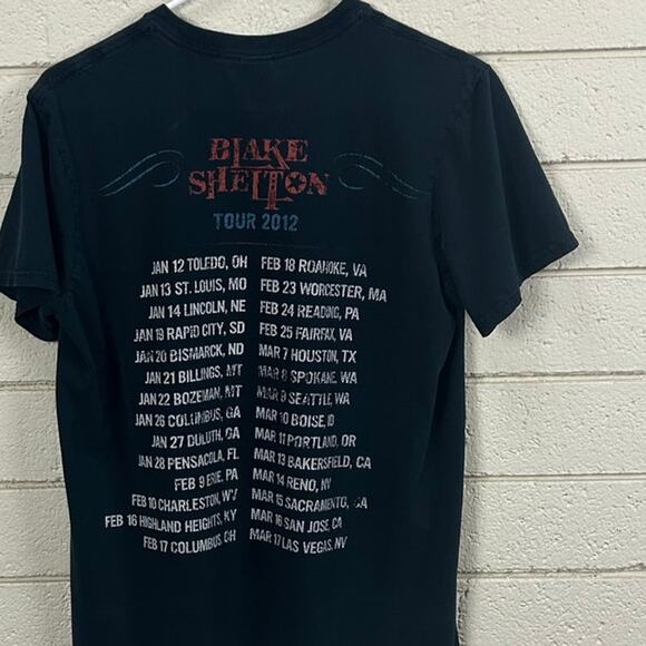 Blake Shelton Black Band Tee size M - Picture 6 of 8